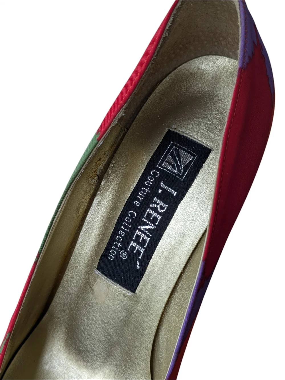 J Renee Multicolor Pointed-Toe Pumps Women's Size 6.5
